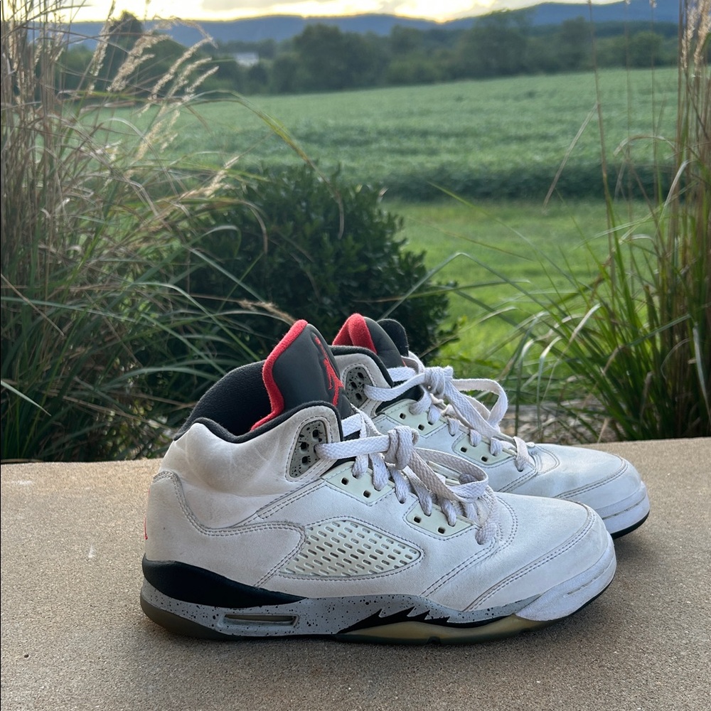 2017 Nike Air Jordan 5 Retro “White Cement”